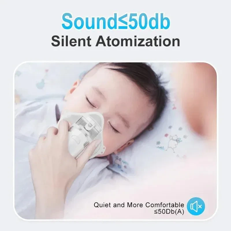 Portable Mesh Nebulizer Machine with Mask