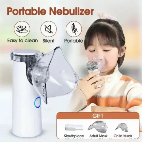 Portable Mesh Nebulizer Machine with Mask – Photo 3